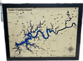 Lake Cumberland Epoxy map