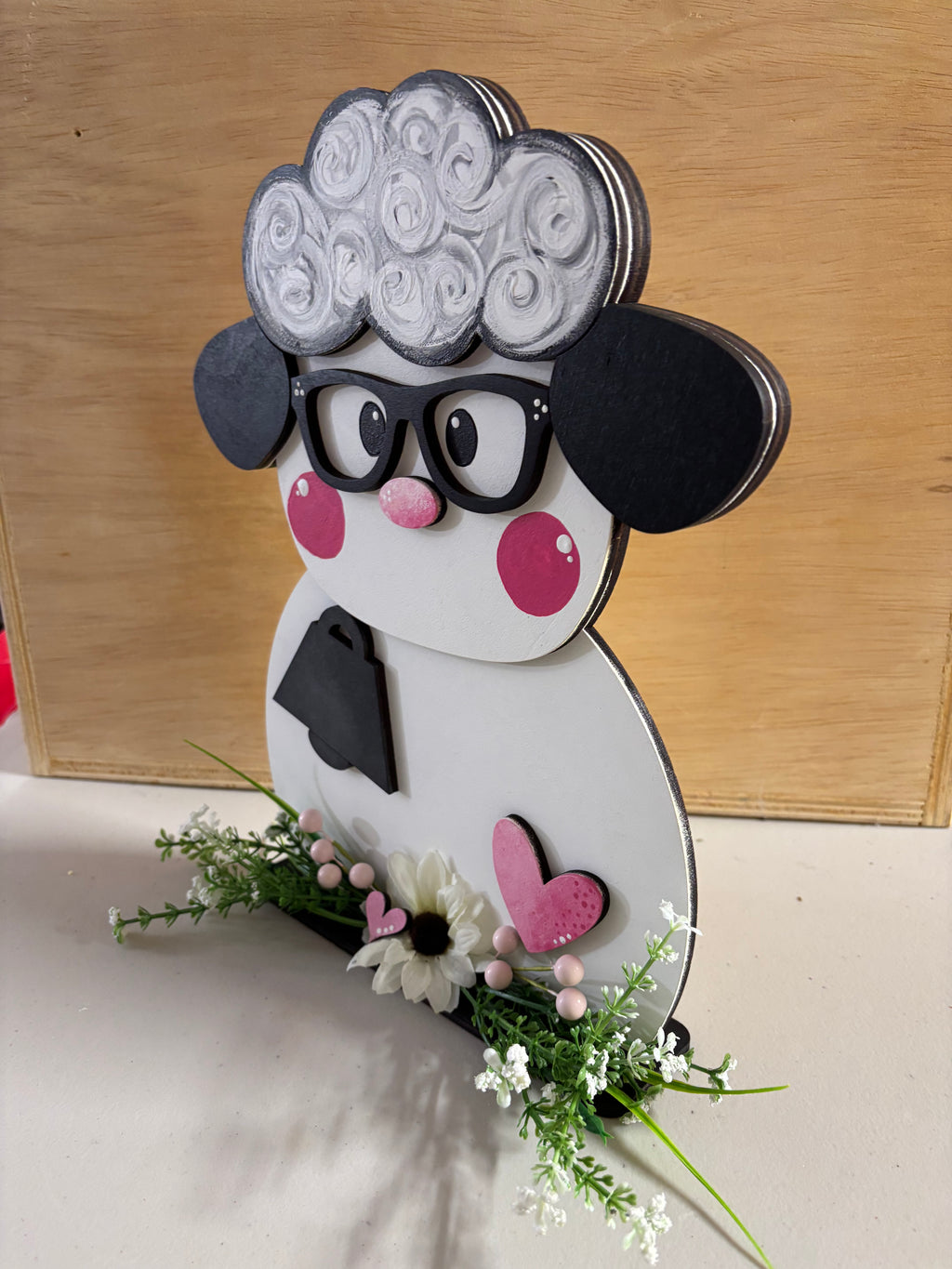 Sheep Shelf Sitter - Large