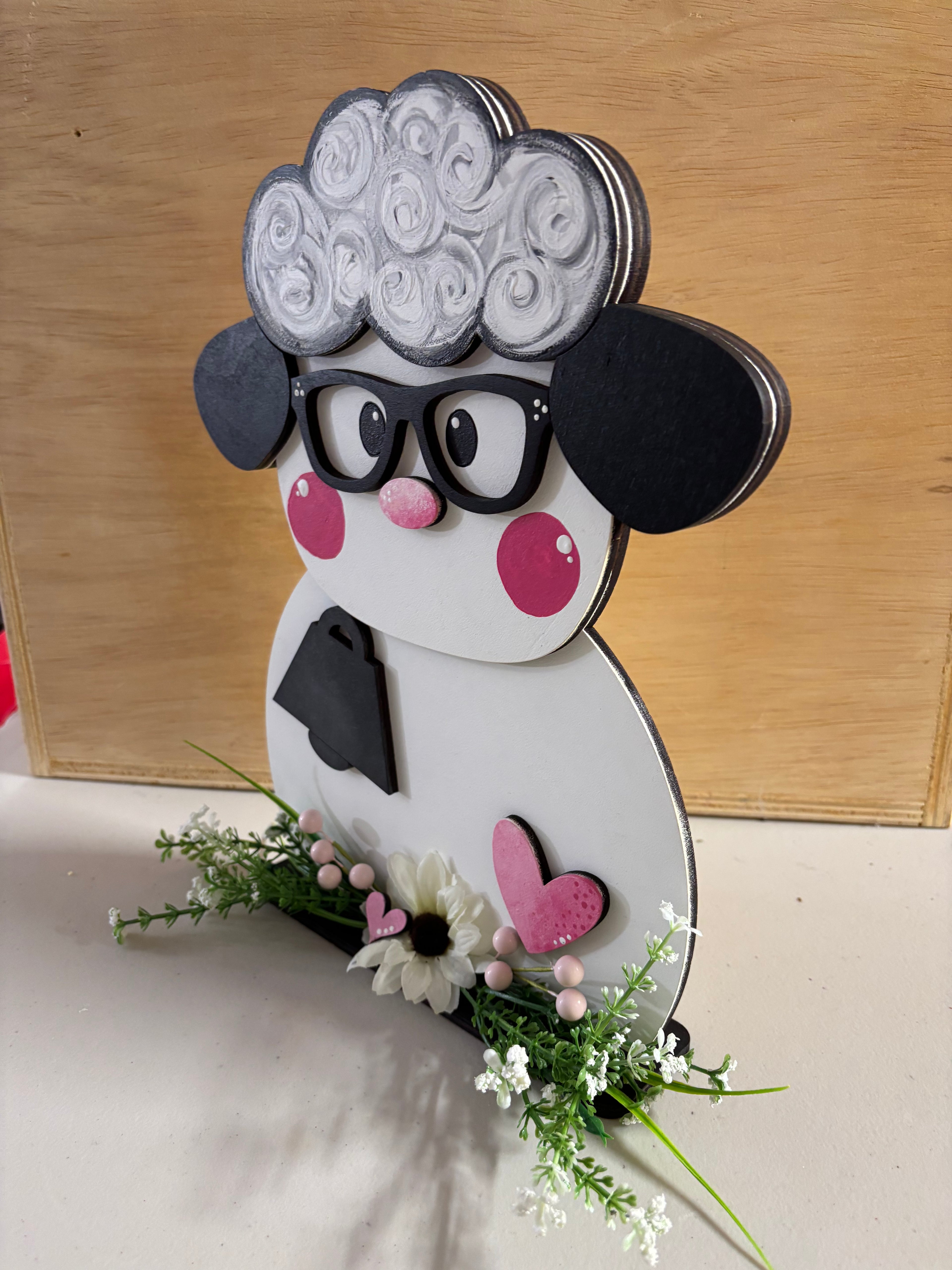Sheep Shelf Sitter - Large