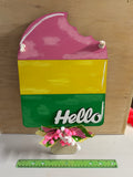 Popsicle Door Hanger