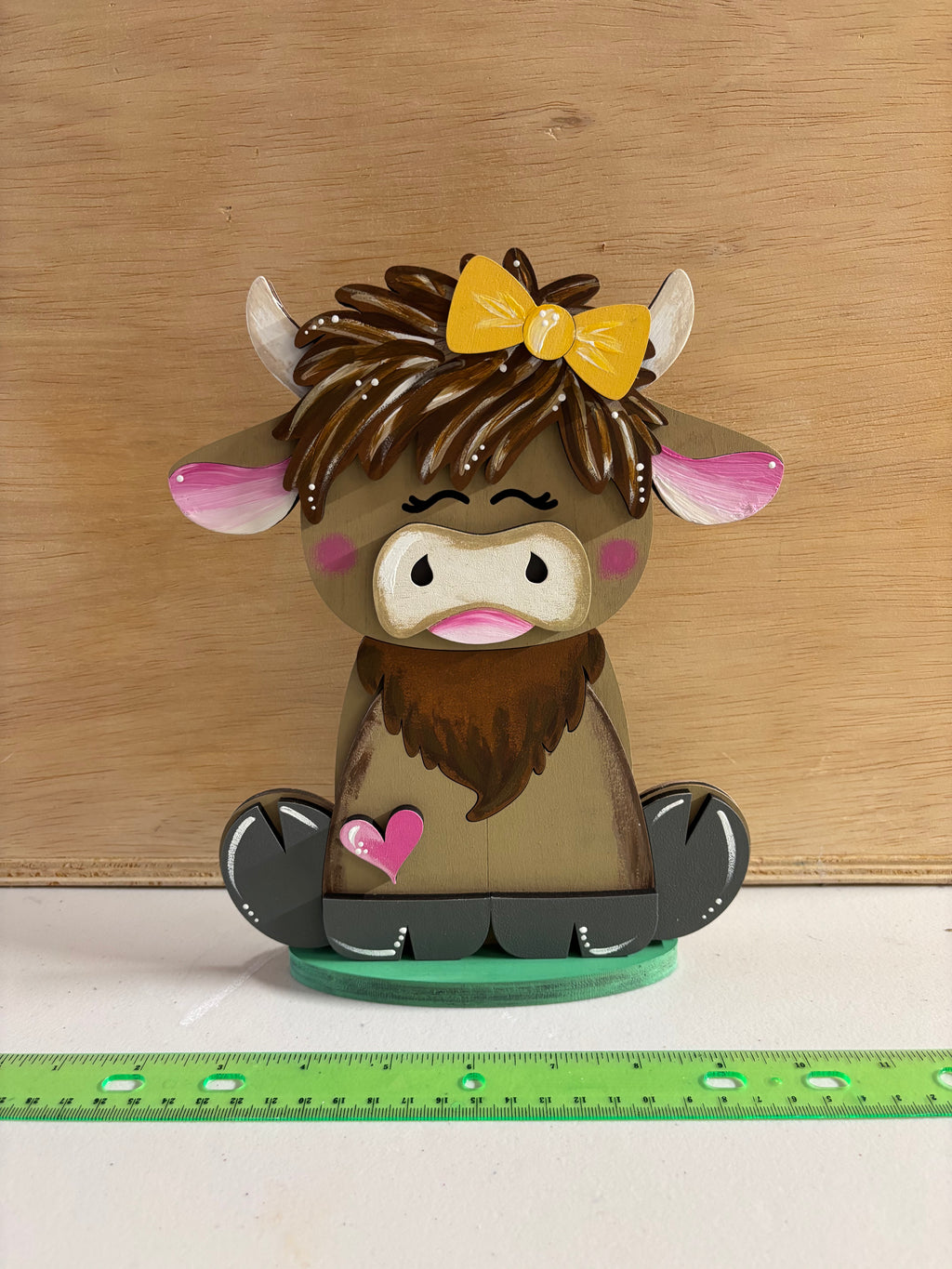 Highland Cow Shelf Sitter