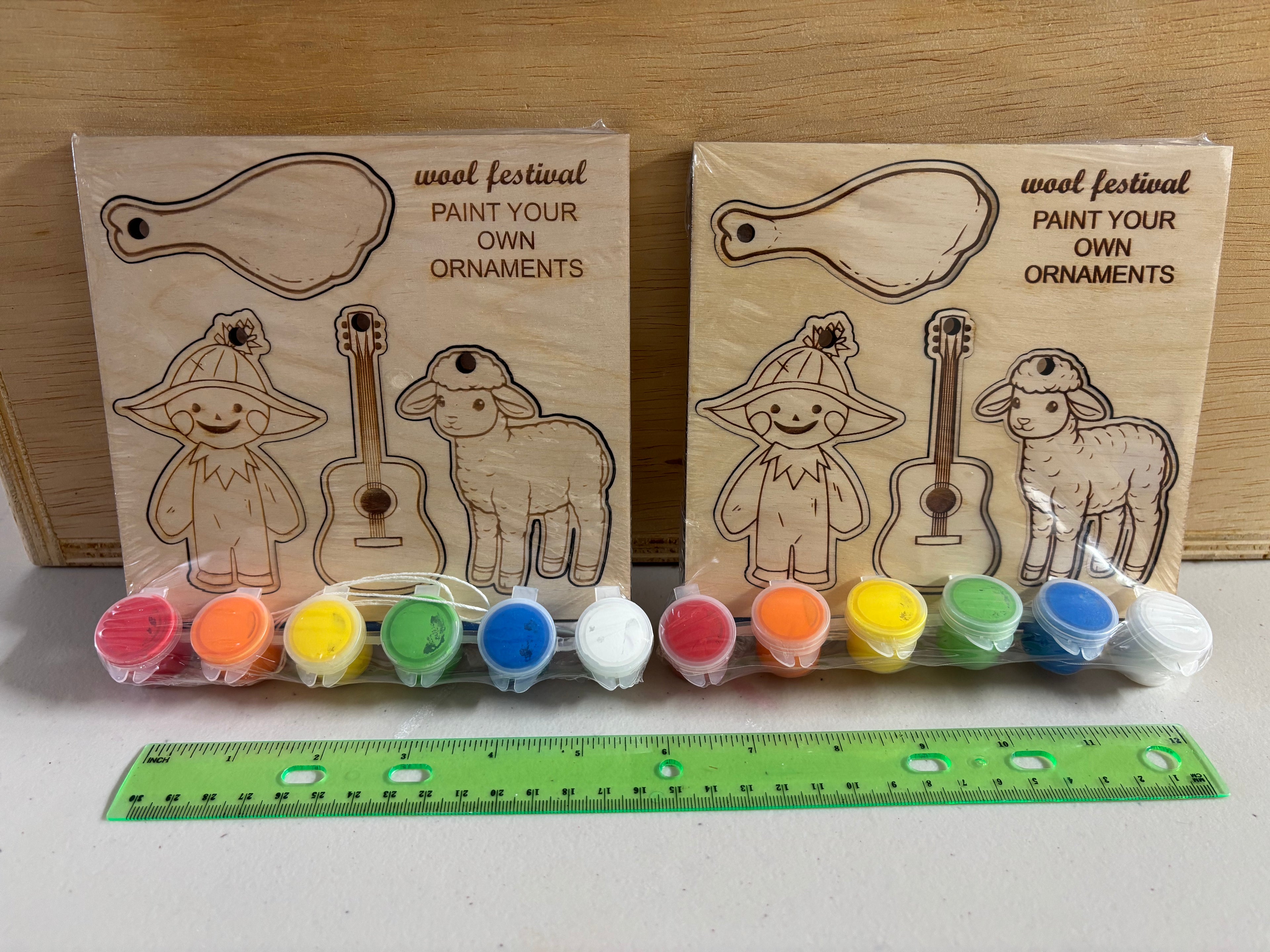 Kentucky Wool Festival Paint Your Own Ornament KIT