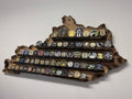 White oak challenge coin holder