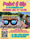 July 11th Paint & Sip and the Merchants Club
