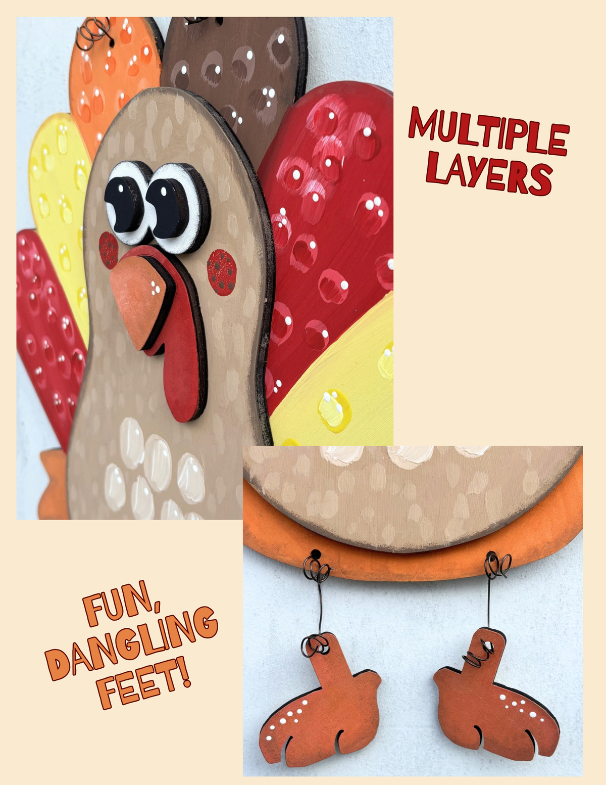 Turkey Door Hanger November 3rd at Stonehouse Settlement