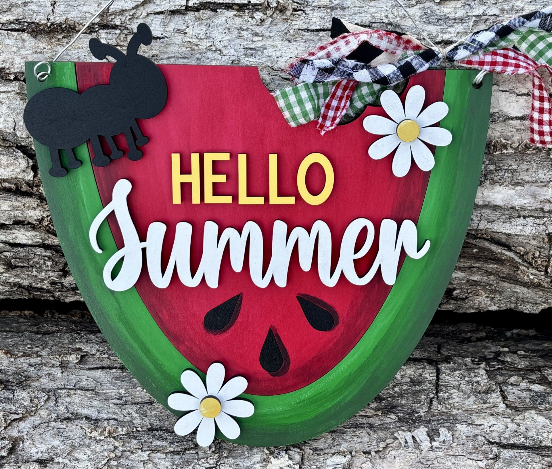 June 18th Summer Door Hanger Paint & Sip