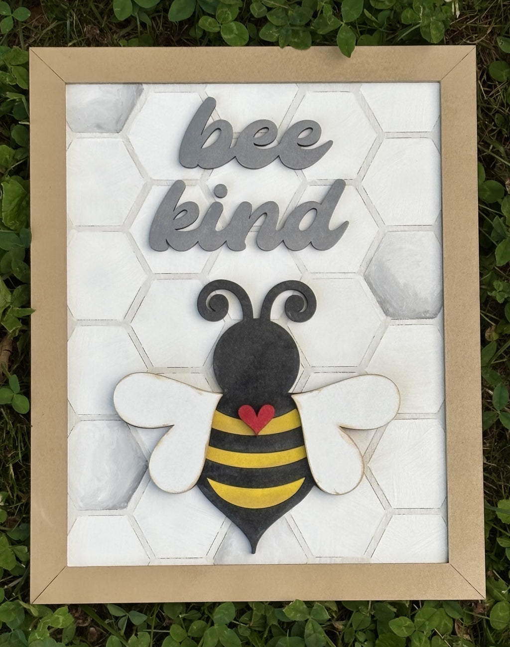 August 6th Bee Kind Framed Art at Stonehouse Settlement Winery