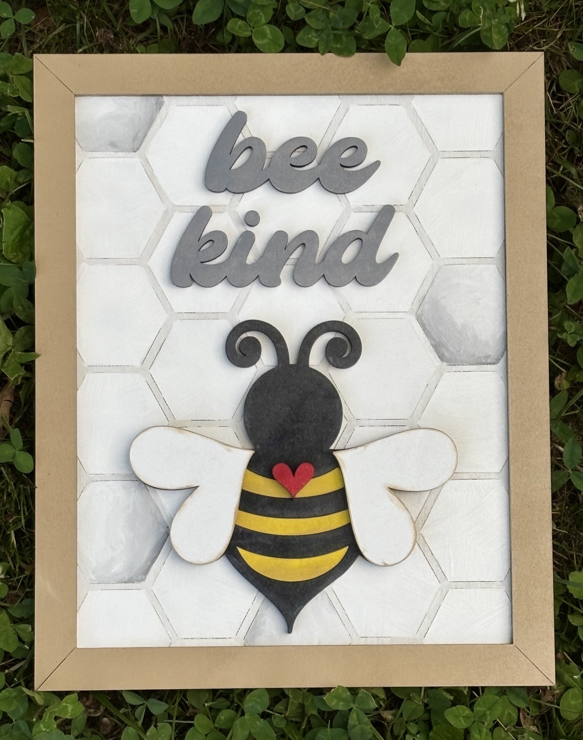 August 6th Bee Kind Framed Art at Stonehouse Settlement Winery