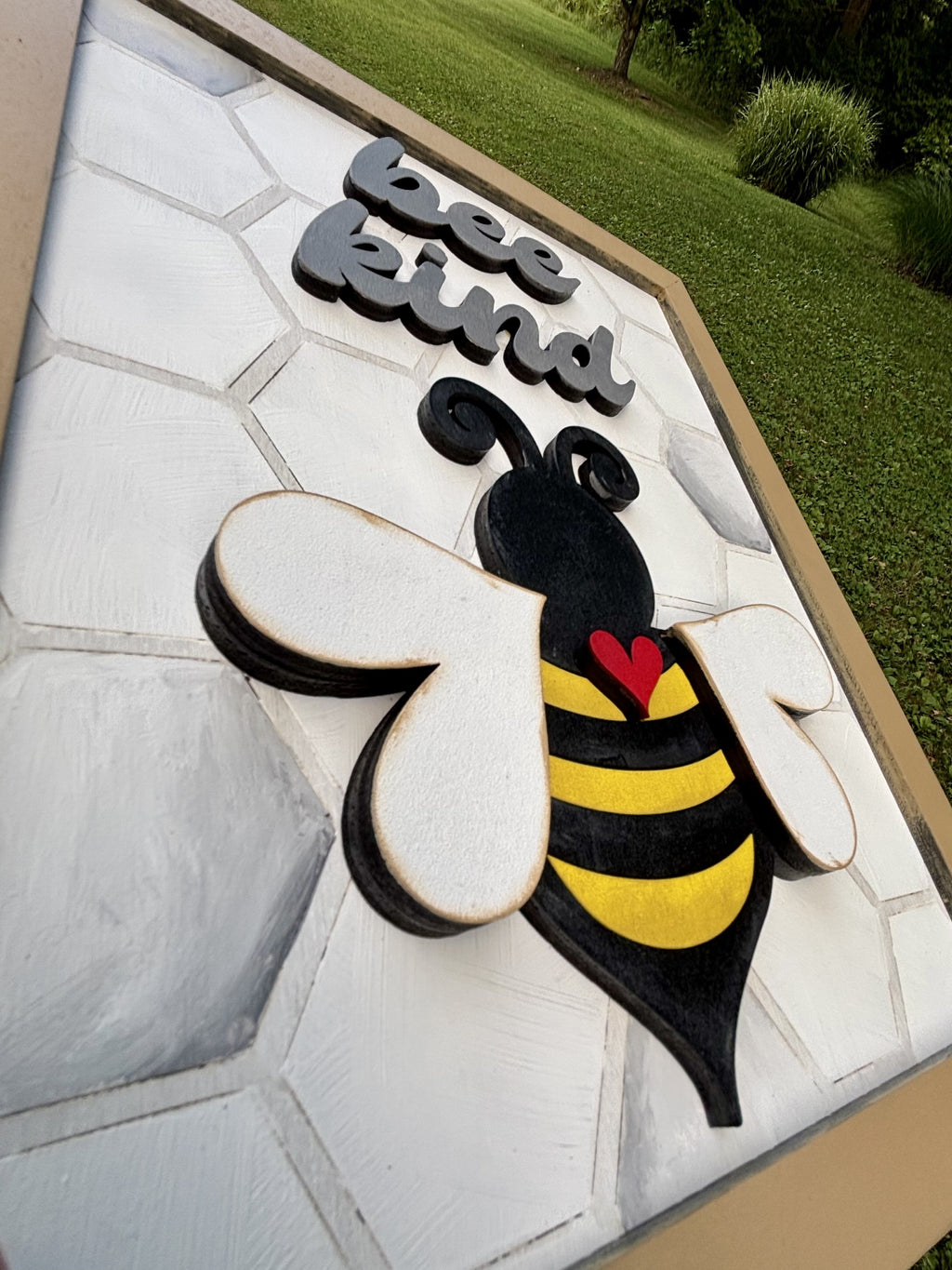 August 6th Bee Kind Framed Art at Stonehouse Settlement Winery